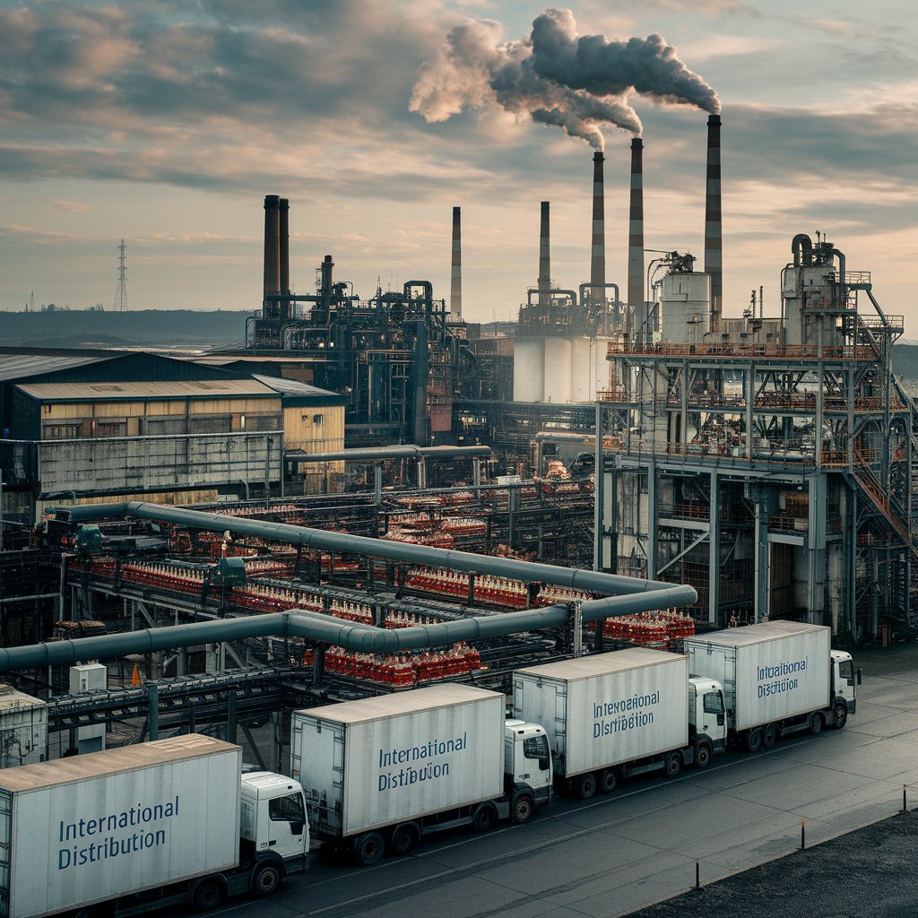 Producción industrial con mayor impacto ambiental
